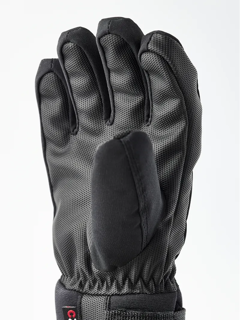 Hestra Ferox Primaloft Junior Ski Gloves - Black-5
